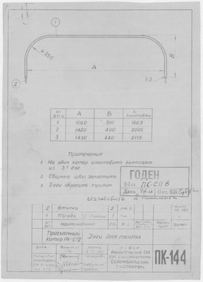 07_ПК-144_ПрогулочныйКатерПК-С12_ДугиДляТента_1960